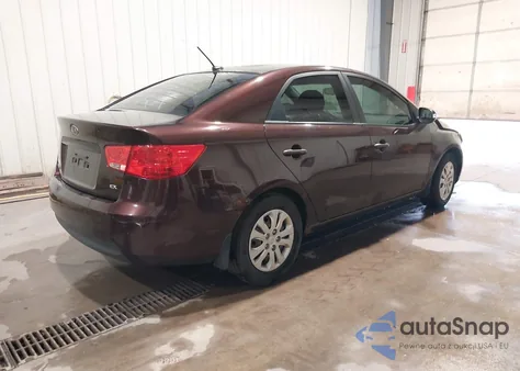 2010 Kia Forte Ex из США, поврежденный, VIN KNAFU4A26A5855308